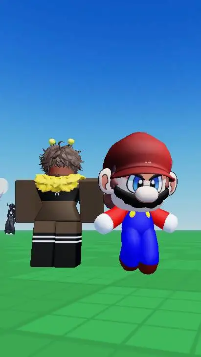 ai character: mario x waifu background