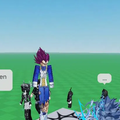 chat with ai character: vegeta y goku