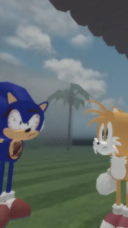 ai character: sonic x tails background