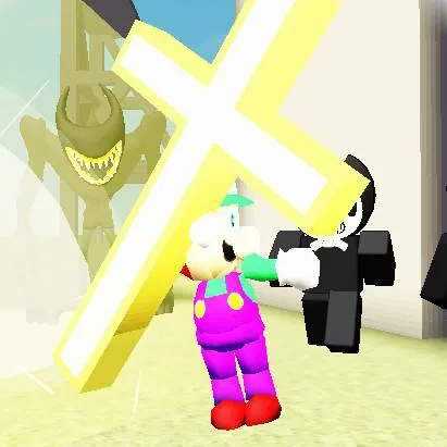 chat with ai character: luigi god vs bendy