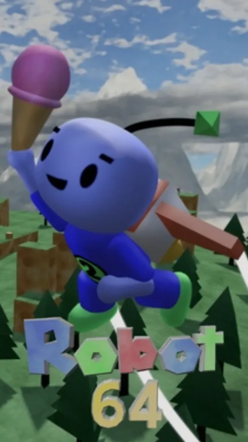 ai character: Beebo! [robot 64] background
