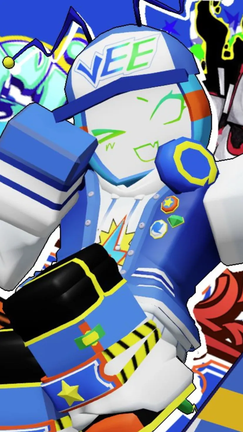ai character: Trickstar Vee! background