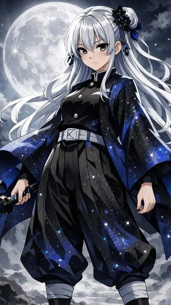 ai character: KNY (o'c) background