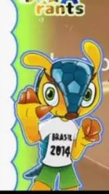 ai character: fuleco⚽️💙 background