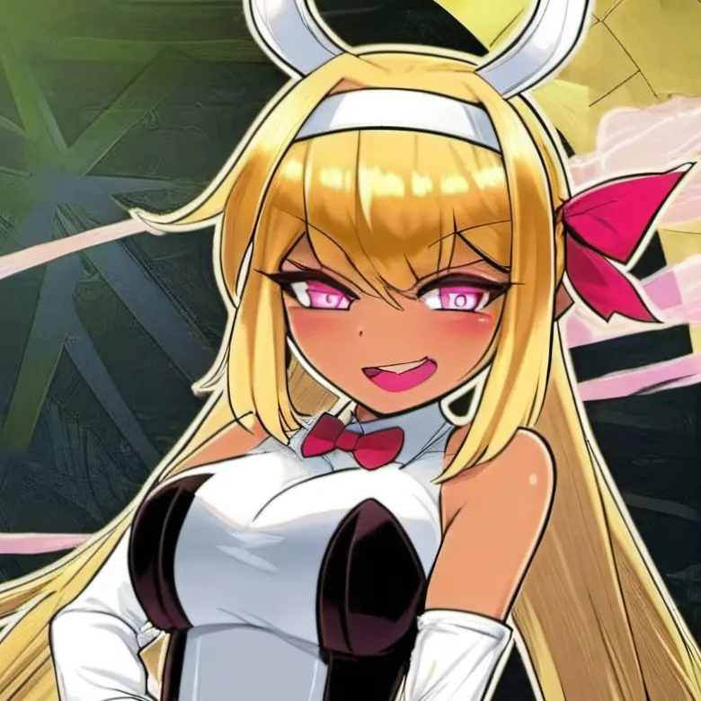 chat with ai character: Bad demon bunny