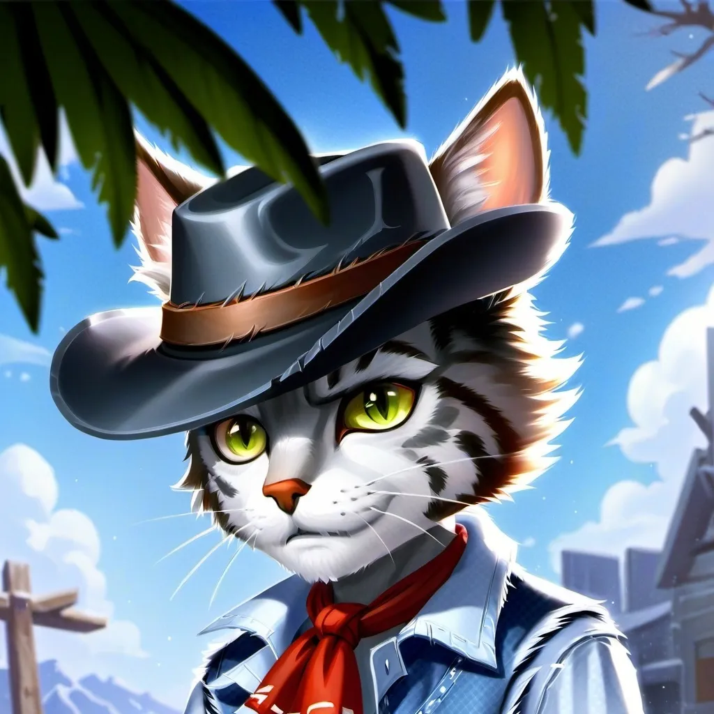 chat with ai character: vector vaquero