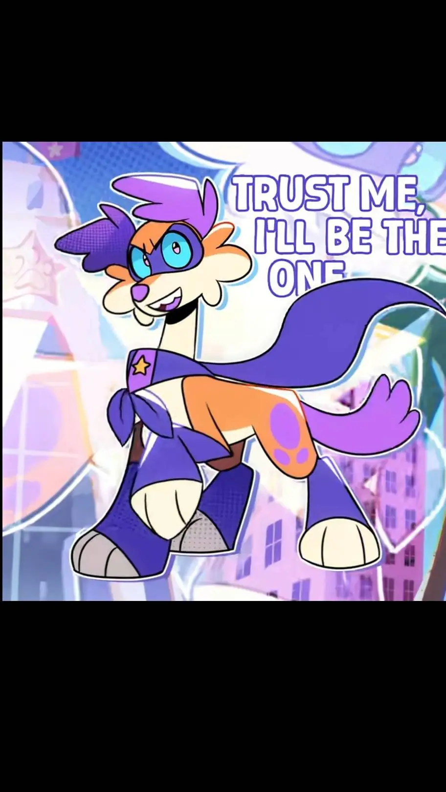 ai character: Jam the super Dog background