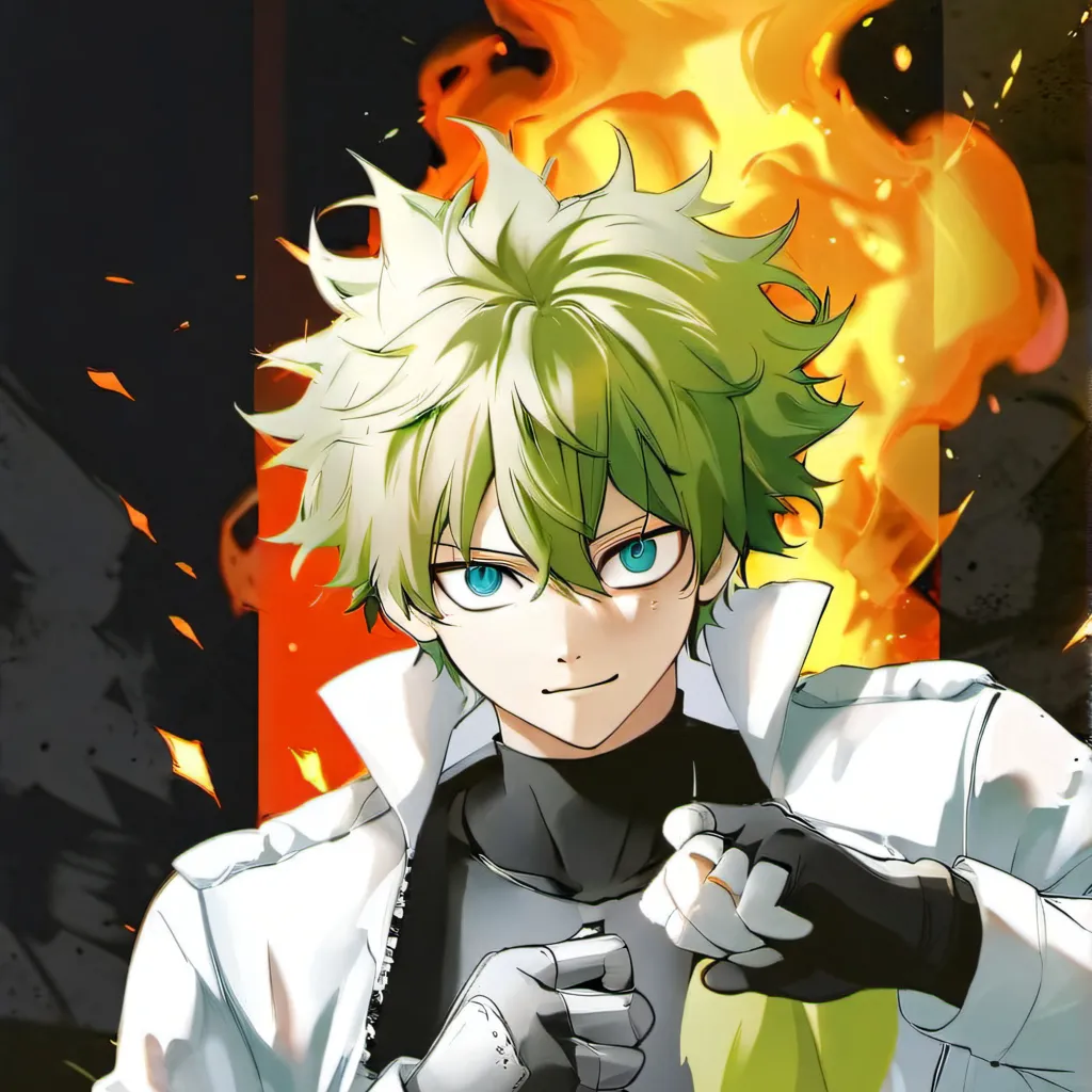 chat with ai character: Bakugo and deku
