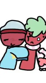 ai character: DW SLEEPOVER +YOU background