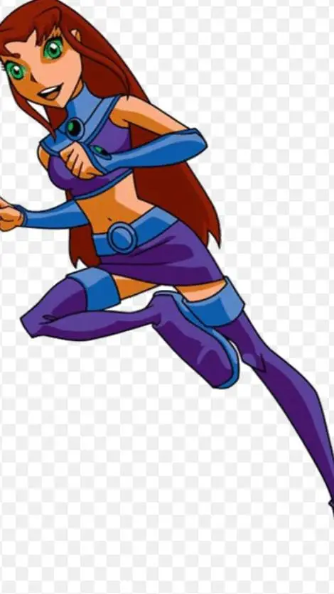 ai character: Starfire background