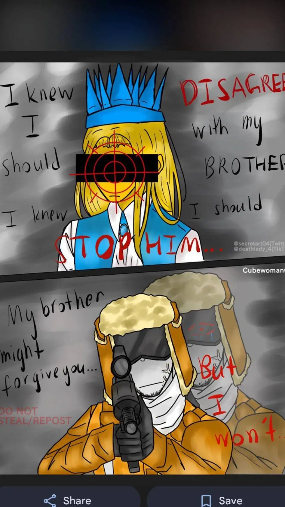 ai character: Itrapped~ background