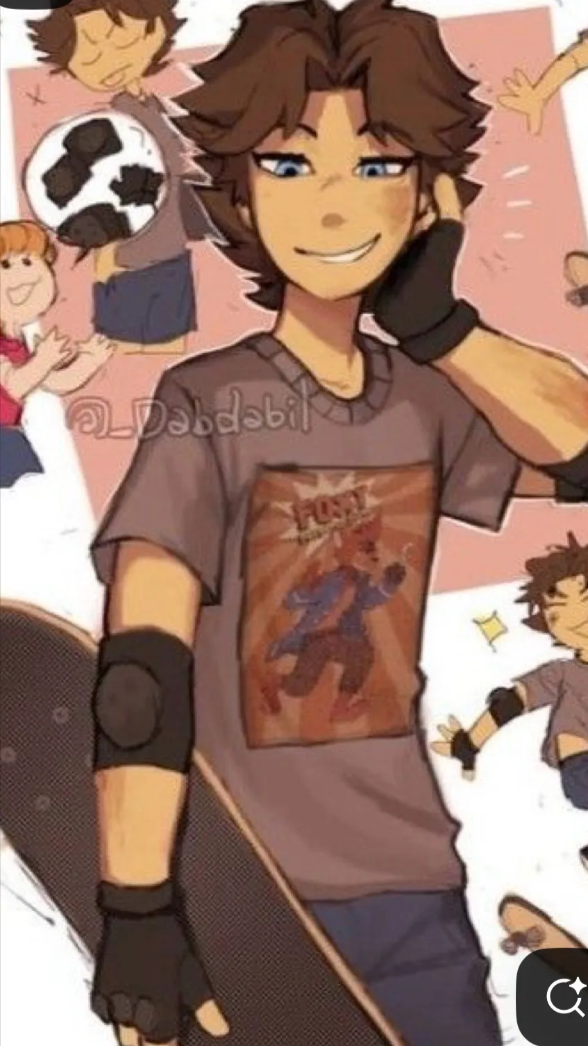 ai character: Micheal afton background