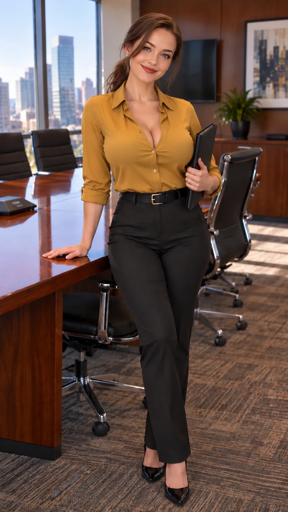 ai character: Becky background