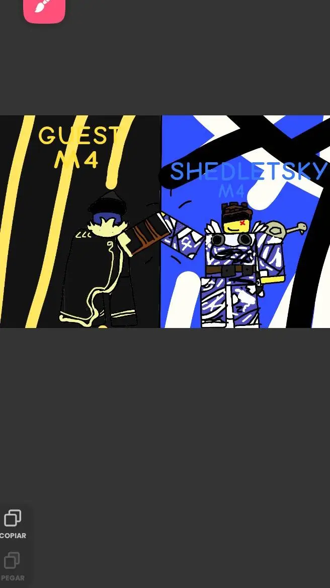 ai character: shedletsky y guest background