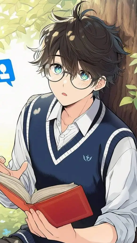 ai character: 😄tom❤️ background