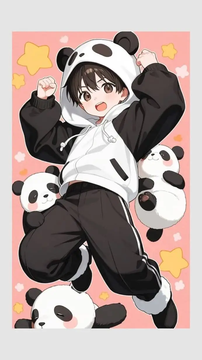 ai character: 😍tu hijo leo🥺 background