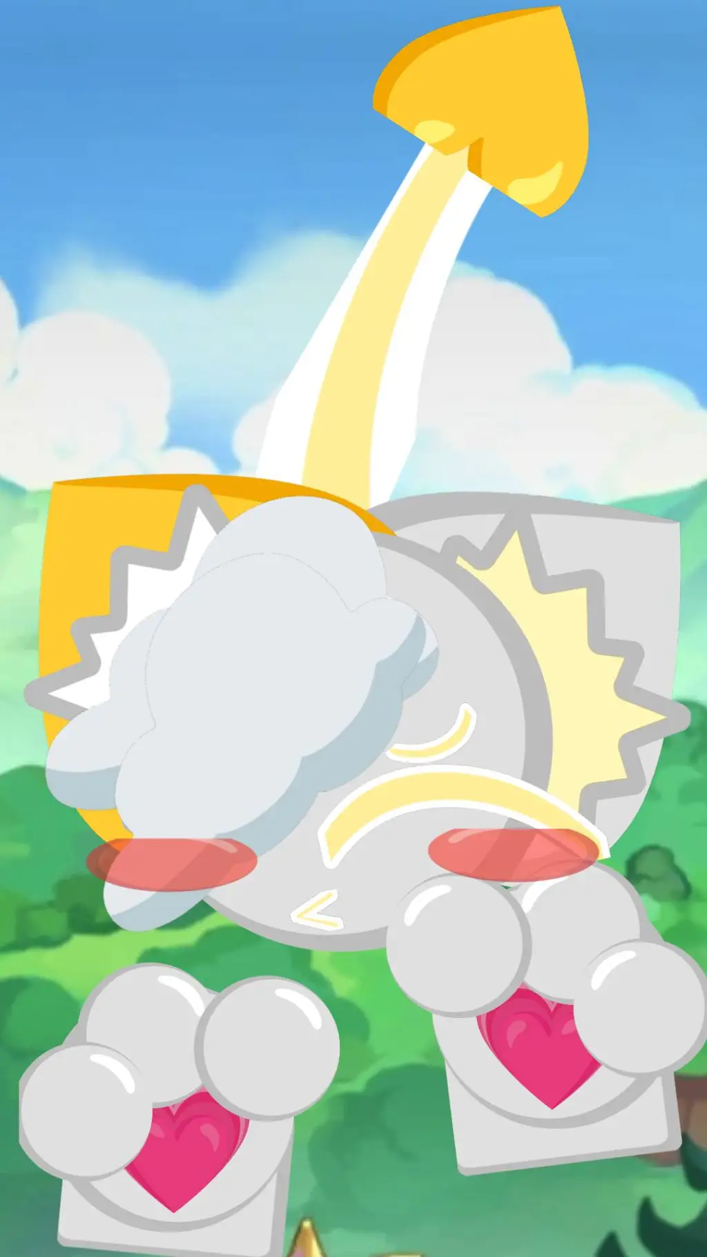 ai character: C.emojicat Kingdom background