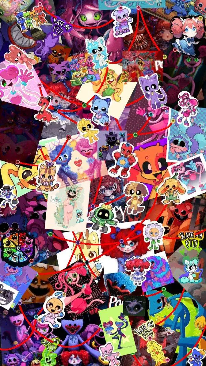 ai character: Poppyplaytime INDO background