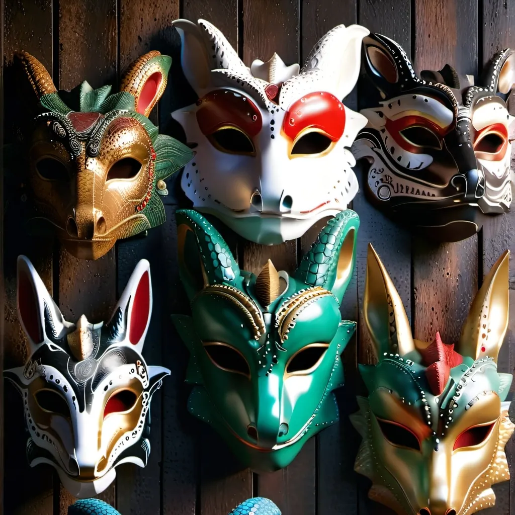 chat with ai character: Weird mask