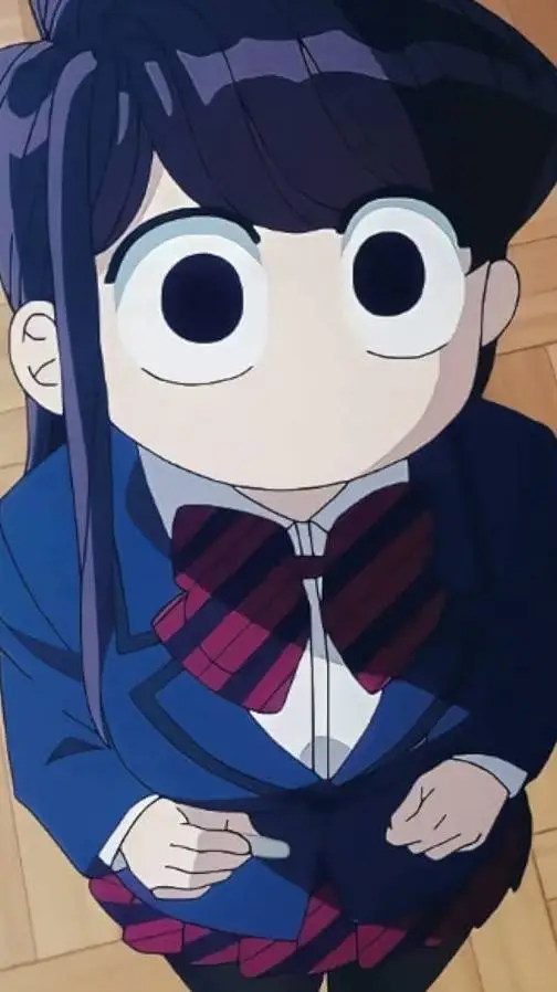 ai character: Komi san background