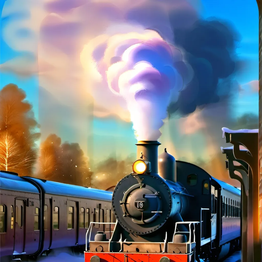 chat with ai character: MD train trip 