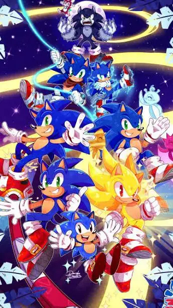 ai character: Sonic background
