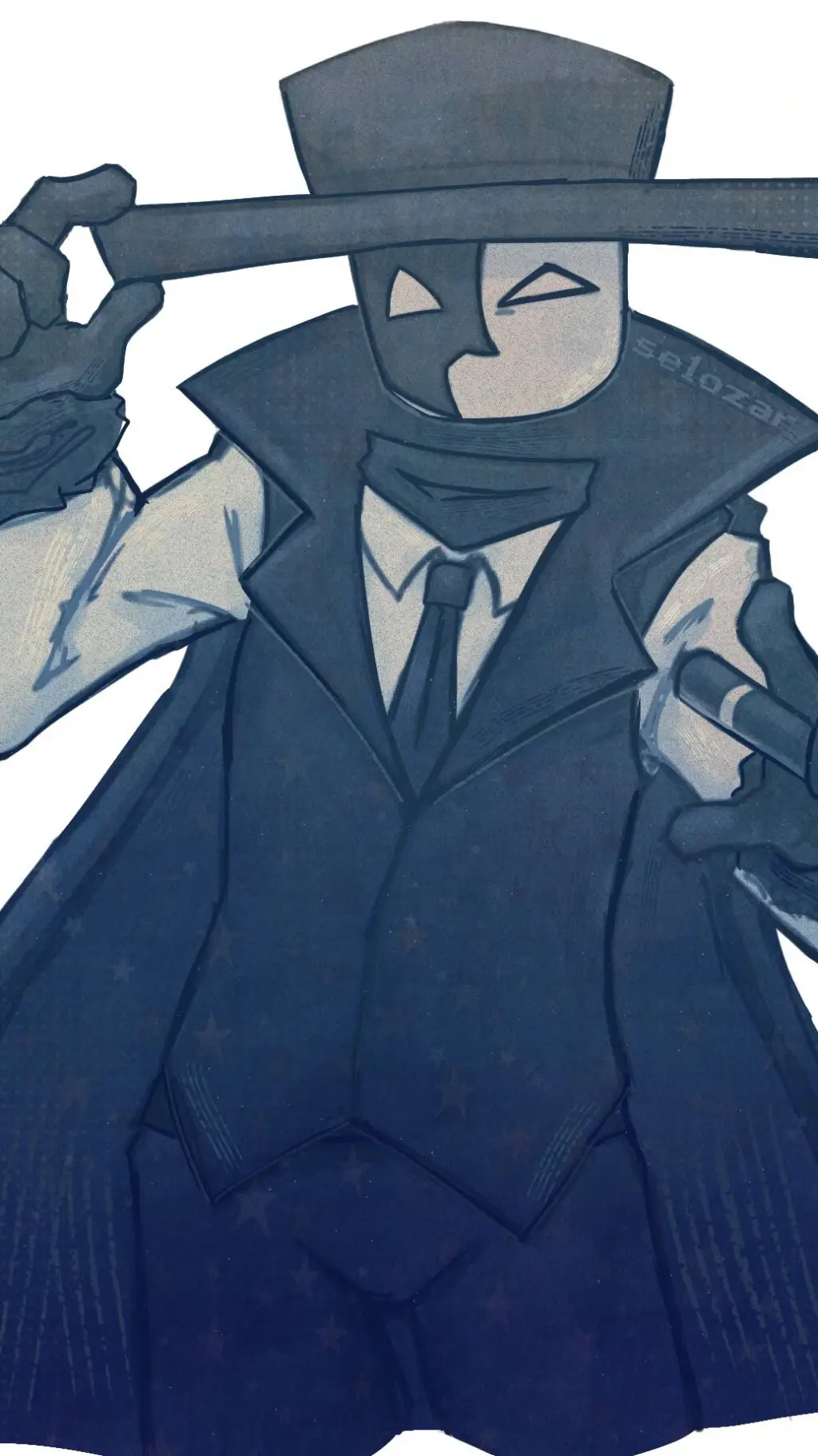 ai character: Artful  background