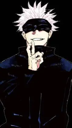 ai character: gojo(editado) background