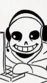 ai character: sans  background