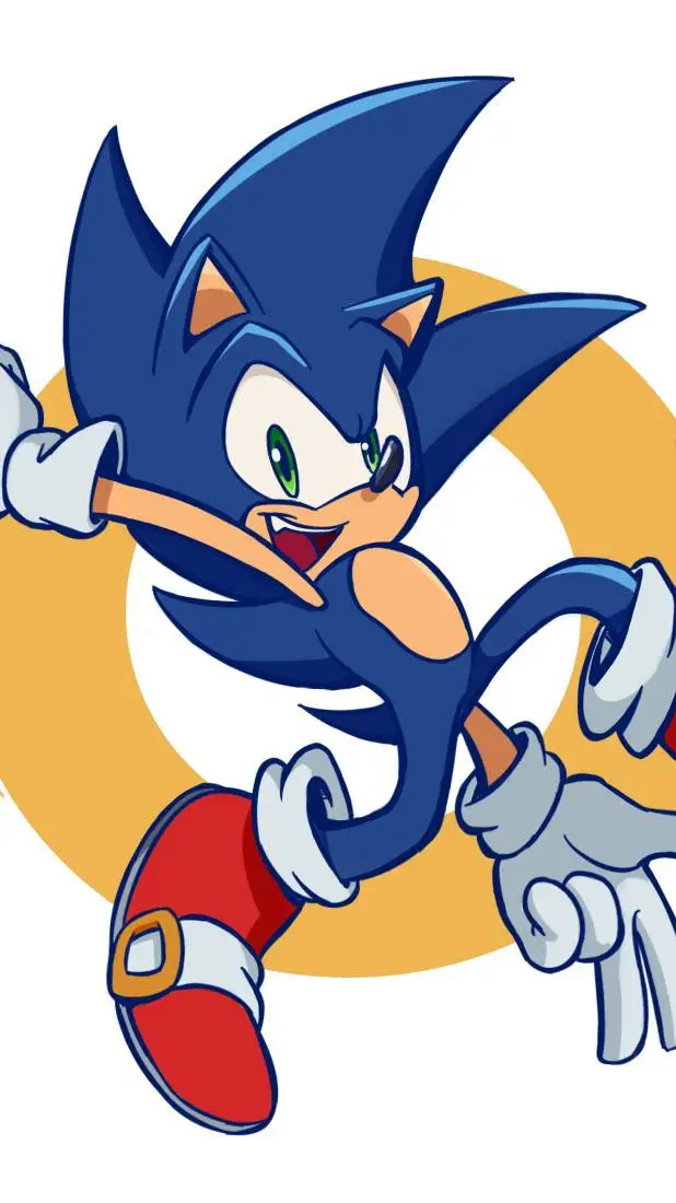 ai character: elenco do sonic background