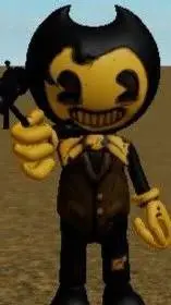 ai character: bendy x cuphead  background