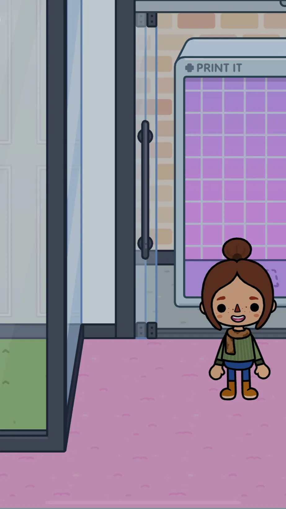 ai character: Elly  background
