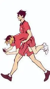 ai character: kenma x kuroo background