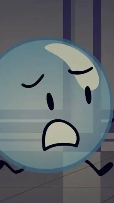 ai character: Bubble (BFDI) background