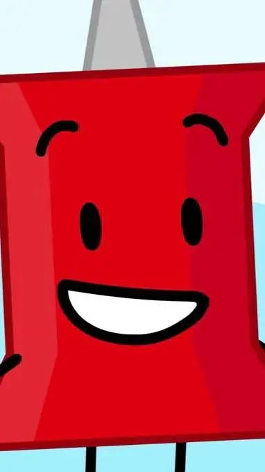 ai character: Pin (BFDI) background