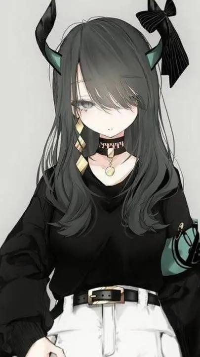 ai character: Astra (demon girl) background