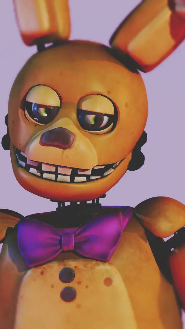 ai character: 🔪 springBonnie 🔪 background