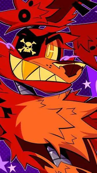 ai character: pirate foxy background