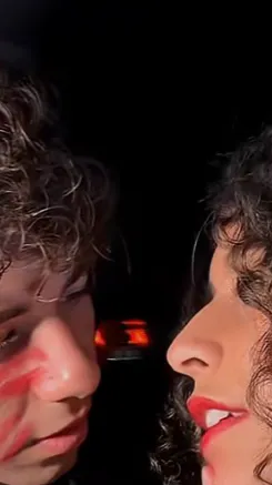 ai character: Jenny and Angelo  background