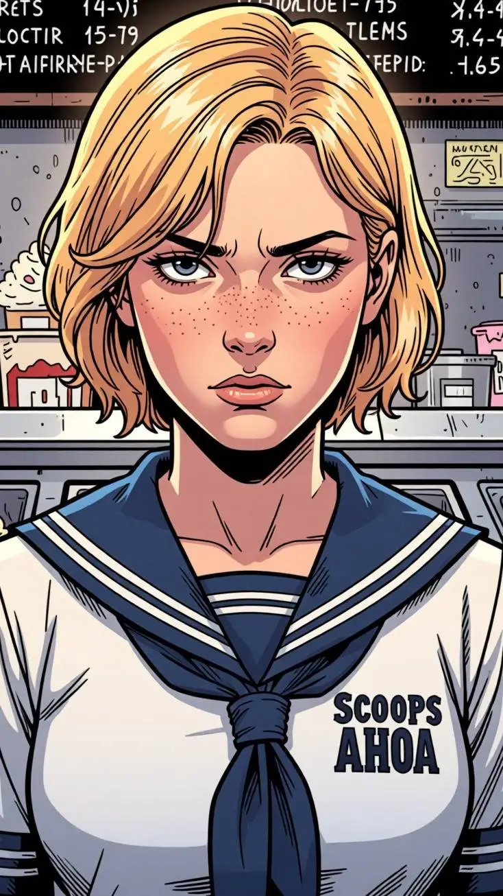 ai character: stranger things  background