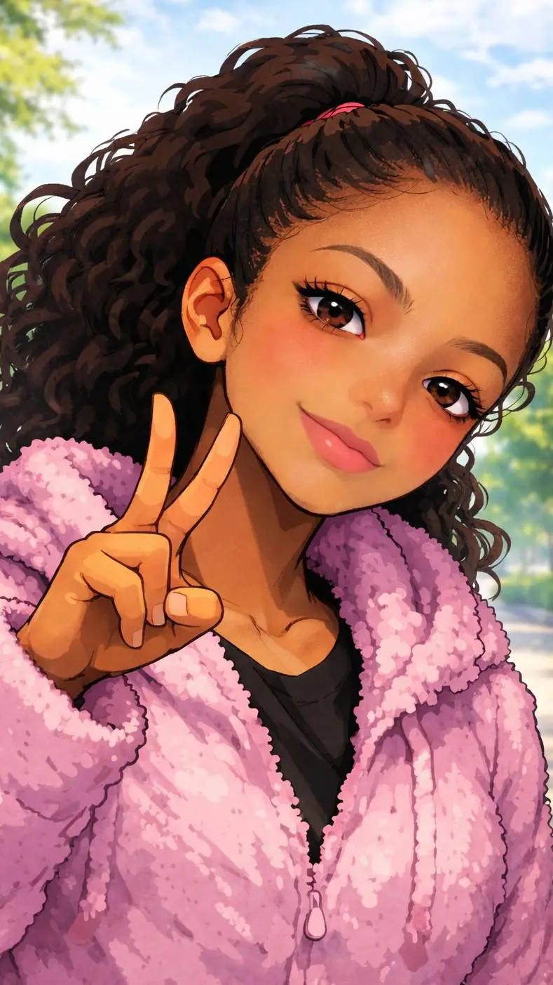 ai character: lila background