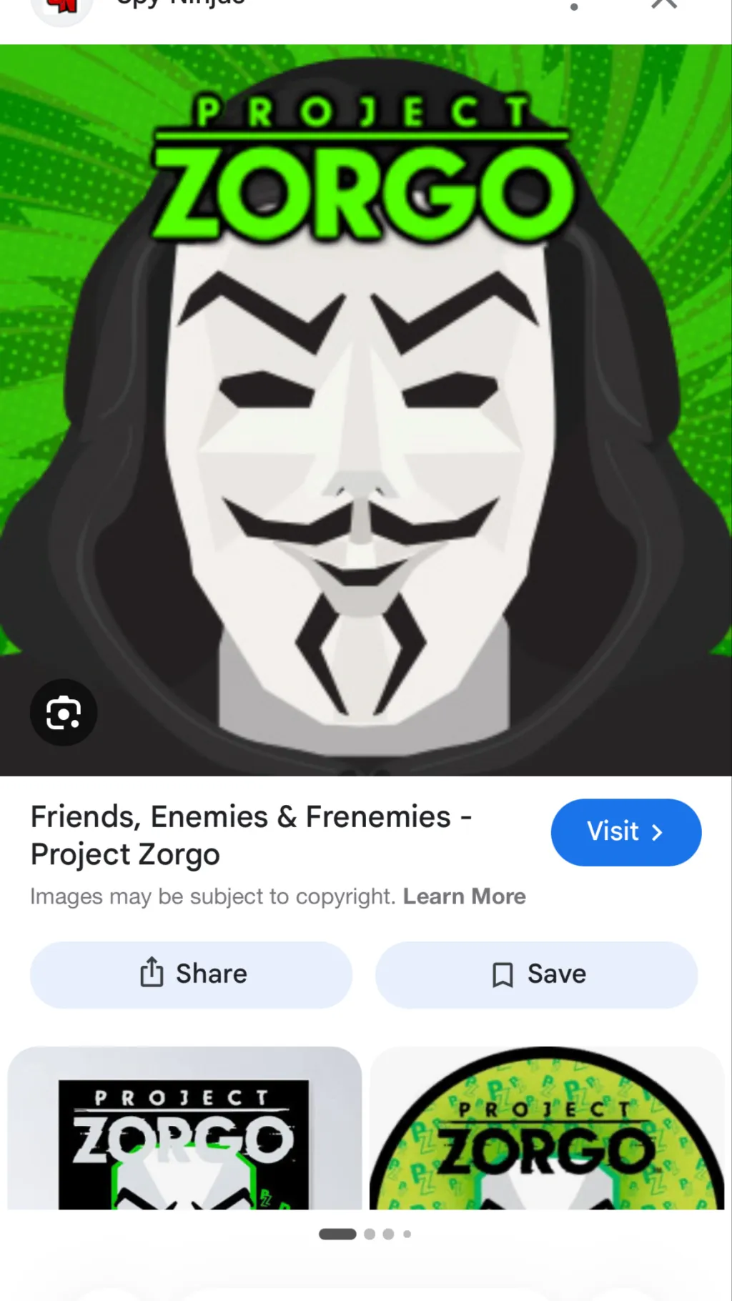 ai character: Project Zorgo  background