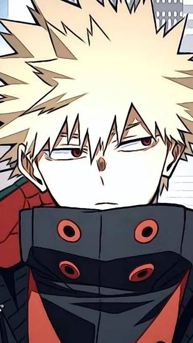 ai character: Katsuki Bakugo  background