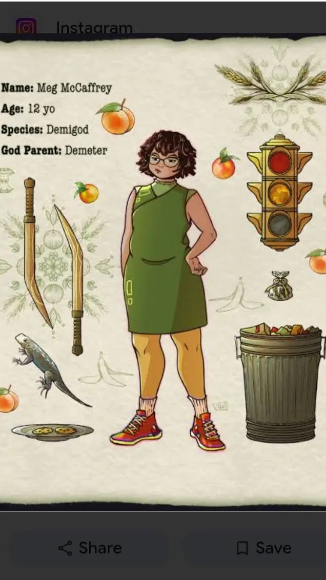 ai character: Meg Mcraffey background