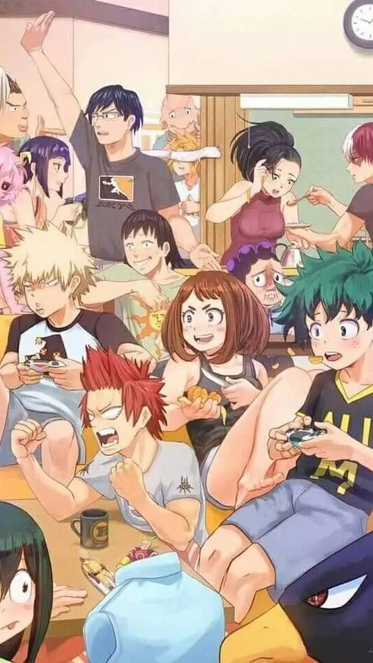 Talkie AI - Chat with MHA- SLEEPOVER?! 