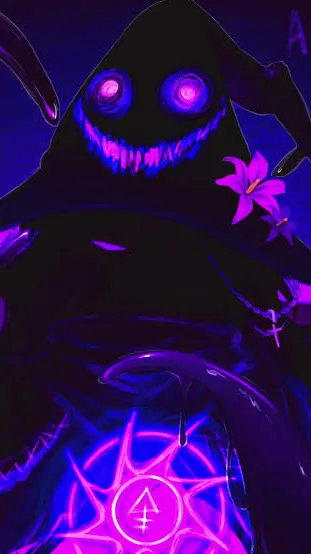 ai character: Azure background