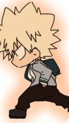 ai character: MHA in a forest background