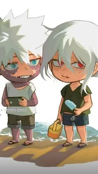 ai character: Dabi and Shigaraki background