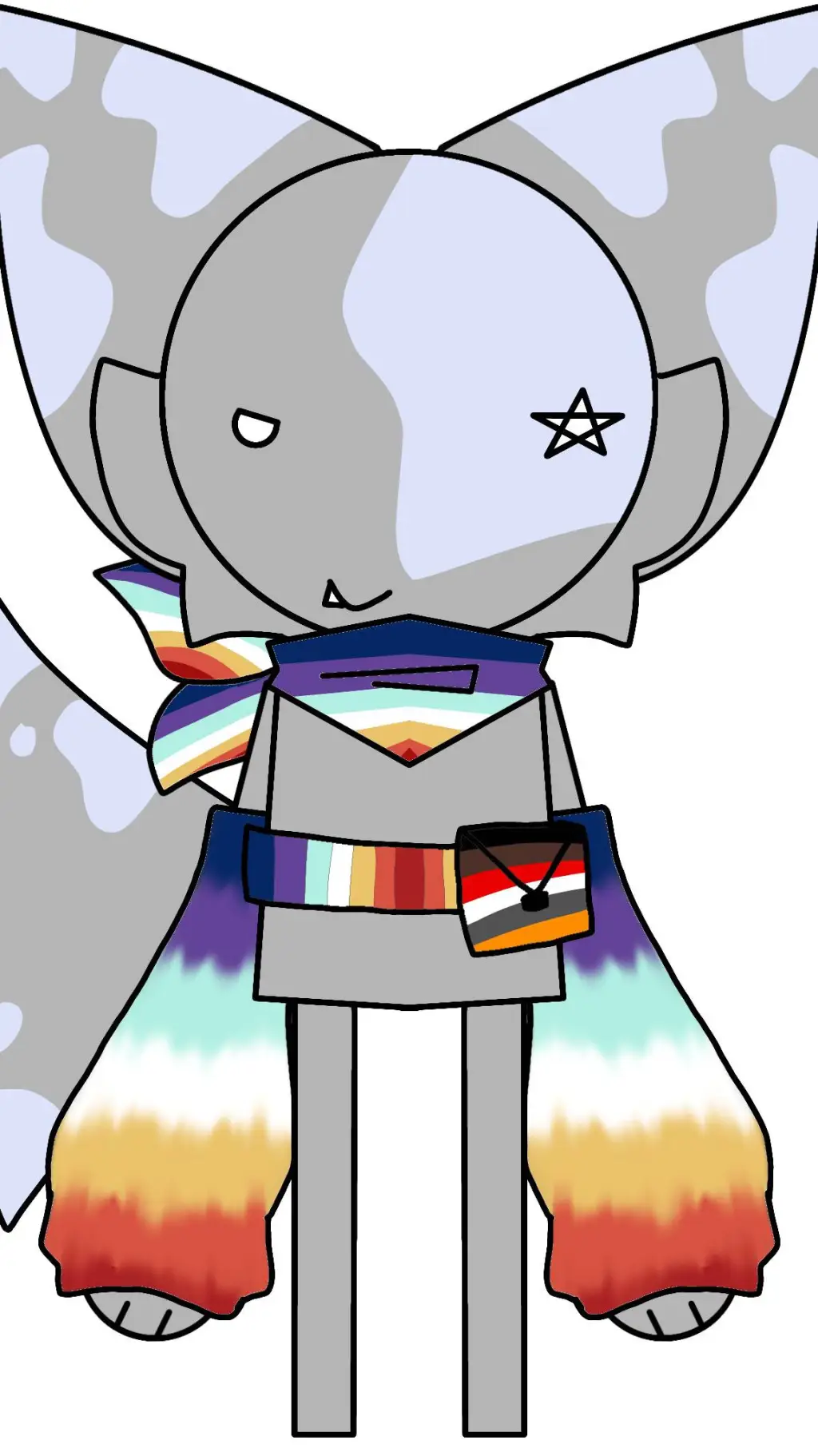 ai character: Feral background