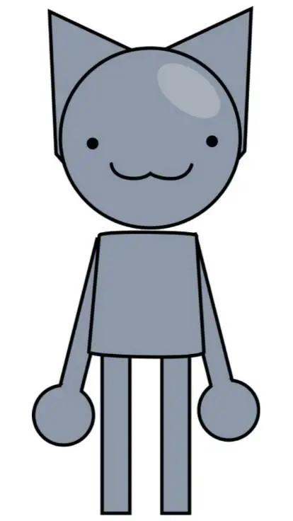 ai character: kat background